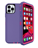 ¡Protege tu iPhone 13 Pro con esta funda resistente en color morado oscuro y rosa en Xela Quetzaltenango!