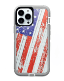 Protege tu iPhone 13 Pro con un resistente case heavy duty con diseño de la bandera de Estados Unidos en Xela Quetzaltenango.