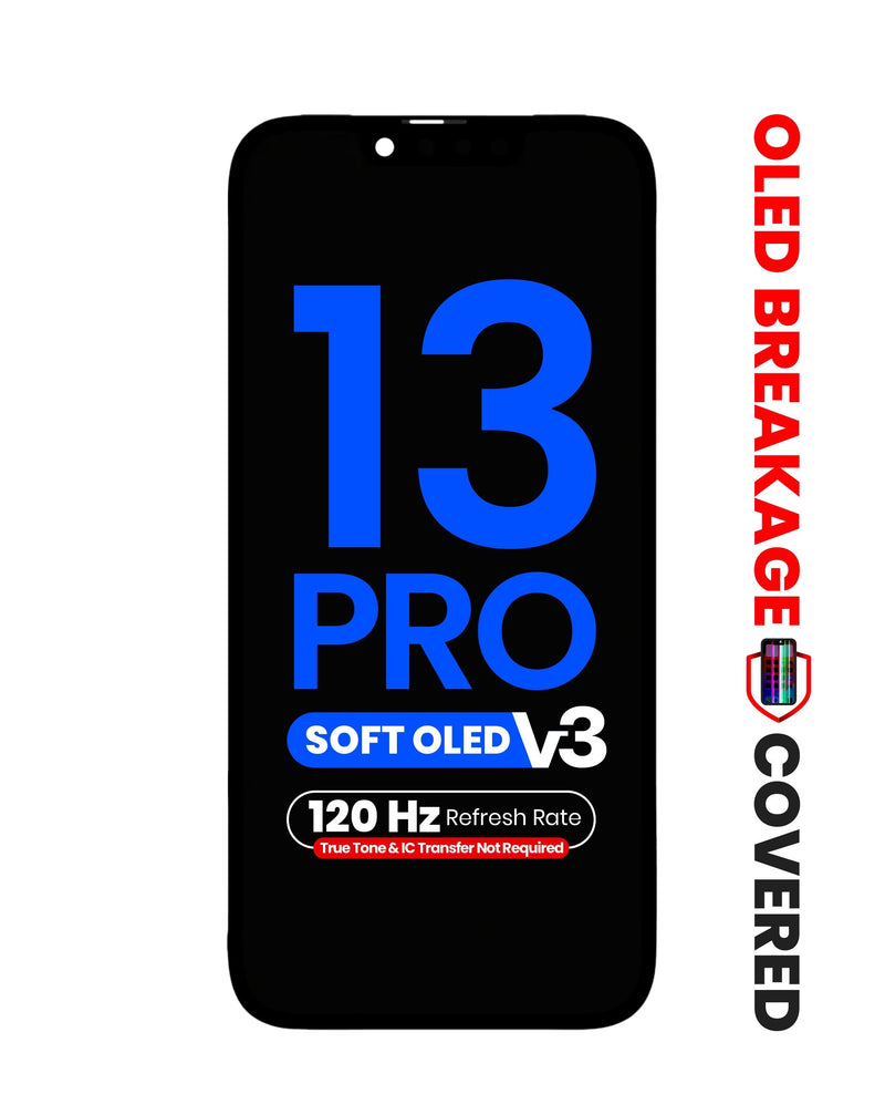 Encuentra la mejor pantalla soft OLED para iPhone 13 Pro en Quetzaltenango.