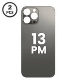Tapa trasera con orificio de cámara más grande para iPhone 13 Pro Max en Quetzaltenango.