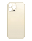 Tapa trasera para iPhone 13 Pro Max en color dorado disponible en Xela Quetzaltenango.