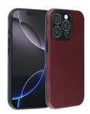 Funda de silicona CHERRY roja para iPhone 13 Pro Max, con diseño SlowBack.