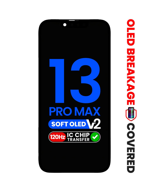 Reparación de pantalla soft OLED para iPhone 13 Pro Max en Xela, Quetzaltenango.