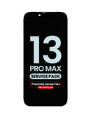Reparación de pantalla OLED con sensor de proximidad y flex preinstalado para iPhone 13 Pro Max en Xela Quetzaltenango.
