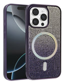 ¡Consigue una funda de carga inalámbrica con diamantes de colores púrpuras para tu iPhone 13 Pro Max en Xela Quetzaltenango!