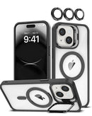 Funda de silicona y soporte para camara con lente Negro Transpalet