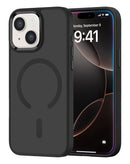 Funda de carga magnetica inalambrica con IC chip iPhone 13/14 (Negro)
