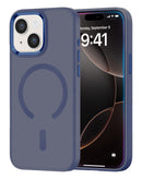 Case magnetico de carga inalambrica con IC chip NAVY BLUE