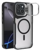 Protector de cristal mate con carga inalámbrica para iPhone 13/14 en color negro, ideal para proteger tu dispositivo en Quetzaltenango.