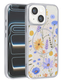 Encuentra el estuche Magsafe de doble capa con diseño floral en color beige para iPhone 13 y 14 en Xela Quetzaltenango.