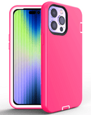 Protege tu iPhone 14 Pro con estilo con una funda heavy duty de silicona color rosa en Quetzaltenango.