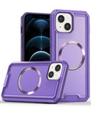 Protege tu iPhone con esta funda antideslizante mate translúcida con carga inalámbrica en color morado en Xela Quetzaltenango.
