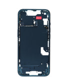 Marco medio con partes pequeñas para iPhone 14 en Xela Quetzaltenango, ideal para reparaciones y garantía.