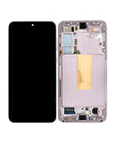 Pantalla con marco OLED para Samsung Galaxy S23 Plus 5G (US & International) (USADO OEM Pull: Grado B/C) (Lavanda) en Quetzaltenango.