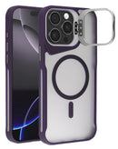 Encuentra la funda de soporte mate transparente con carga inalámbrica para iPhone 14 Pro en Xela.