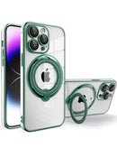 Estuche transparente magnético con soporte anillo Magsafe para iPhone 14 Pro Max en Xela Quetzaltenango.
