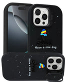 Protege tu iPhone 14 Pro Max con esta funda de goma antichoque y diseño lindo de Muñeca 3D en Quetzaltenango.