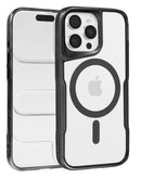 Funda magnetica brillante y transparente iPhone 14 Pro Max BLACK