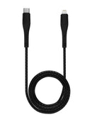 Cable Lightning a USB Tipo C de 6 pies AmpSentrix Alpha negro