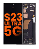Pantalla OLED usada Samsung Galaxy S23 Ultra 5G en color Phantom Black, disponible en Xela Quetzaltenango.