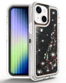 Protege tu iPhone 14 o 13 con estilo con esta funda protectora de glitter líquido en Xela Quetzaltenango.