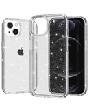 Protege tu iPhone en Xela con una funda ultra brillante Glitter Clear para iPhone 14.