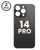 Tapa trasera con agujero de cámara más grande para iPhone 14 Pro en Quetzaltenango.
