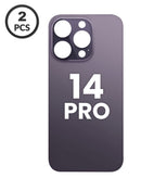 tapa trasera con agujero de camara mas grande iPhone 14 Pro (DEEP PURPLE)