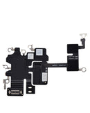 Cable flex Wi-Fi para iPhone 14 Plus, esencial para reparación y conectividad inalámbrica, color negro.