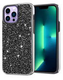 Protege tu iPhone 14 Pro con estilo con esta funda de doble capa Bling Diamond en Xela Quetzaltenango.