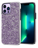 Encuentra la Funda Bling Diamond de doble capa PURPLE para iPhone 14 Pro en Xela Quetzaltenango.