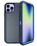 Protege tu iPhone 14 Pro con la funda heavy duty en color azul oscuro en Quetzaltenango.