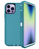 Protege tu iPhone 14 Pro con esta funda heavy duty color teal en Quetzaltenango.