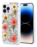 Tapa trasera con diseño Real Flower Style 14 para iPhone 14 Pro en Xela Quetzaltenango.