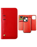 Protege tu iPhone 15 con estilo con una funda cartera magnética roja en Xela Quetzaltenango.