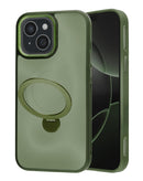 Case de carga inalámbrica con soporte rotatorio incorporado para iPhone 15 en Quetzaltenango.
