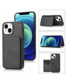 Protege tu iPhone 15 con estilo con nuestra funda cartera de bolsillo de cuero en Quetzaltenango.