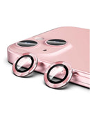 Vidro para camara de iPhone 15 / 15 Plus - Color Rosado