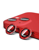Vidro para camara de iPhone 15 / 15 Plus - Color Rojo