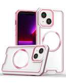 Protector antideslizante para carga inalámbrica de iPhone 15 en color blanco disponible en Xela Quetzaltenango.