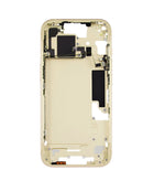Reparación de marco medio con piezas pequeñas para iPhone 15 en Xela Quetzaltenango.