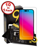 Protector de vidrio templado transparente para iPhone 15/15 Pro en Xela Quetzaltenango.
