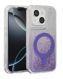 Protege tu iPhone 15 con una funda glitter liquid bumper con carga inalámbrica en Xela Quetzaltenango.