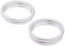 Encuentra en Xela Quetzaltenango el Anillo bisel de cámara trasera para iPhone 16 / 16 Plus en color blanco, conjunto de 2 piezas.