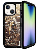 Protege tu iPhone 14 Plus / 15 Plus con este resistente case heavy duty en color CAMO Negro en Quetzaltenango.