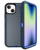 Protege tu iPhone 14 Plus / 15 Plus en Quetzaltenango con esta funda heavy duty color azul oscuro.