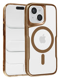 Protege tu iPhone 15 Plus con estilo con una funda magnética transparente y brillante en Xela Quetzaltenango.