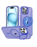 Protege tu iPhone 15 Pro con esta funda Magsafe en color LILAC, disponible en Xela Quetzaltenango.