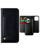 Protege tu iPhone 15 Pro con esta funda original de cuero magnética en color negro en Xela Quetzaltenango.