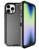 Protege tu iPhone 15 Pro con esta resistente funda heavy duty en color negro en Quetzaltenango.